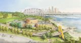 Ohio River Greenway Aerial View Rendering