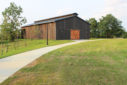 Exterior of the Barn at the Brown-Forman Silo Center