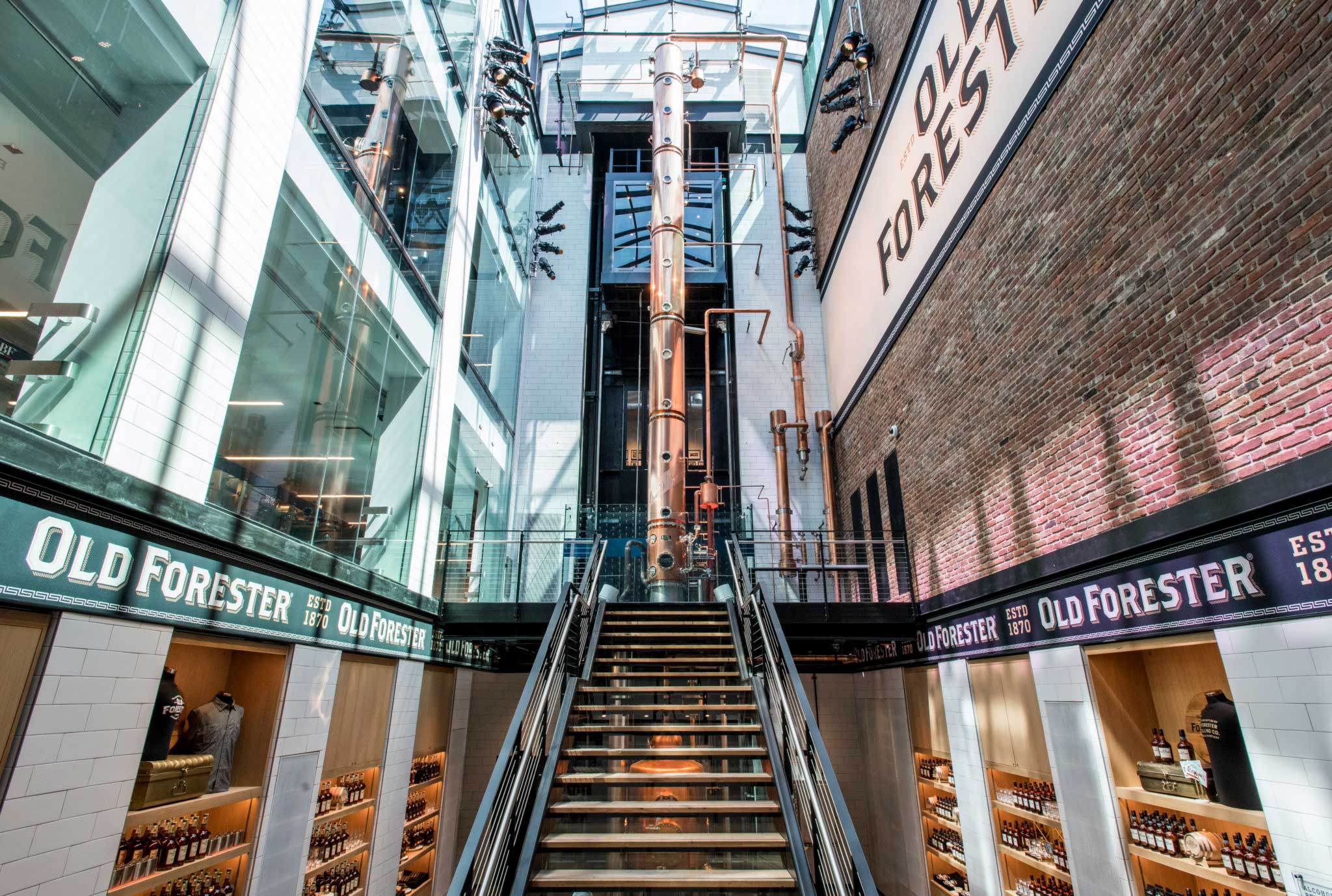 Old Forester Distillery Interior - Joseph & Joseph, Distillery Architect