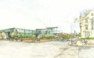 Street View Rendering of the New Building at the Jefferson Community and Technical College