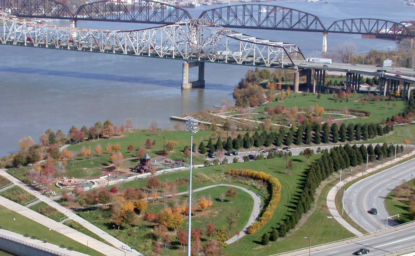 Louisville Waterfront Park - Joseph & Joseph Architects